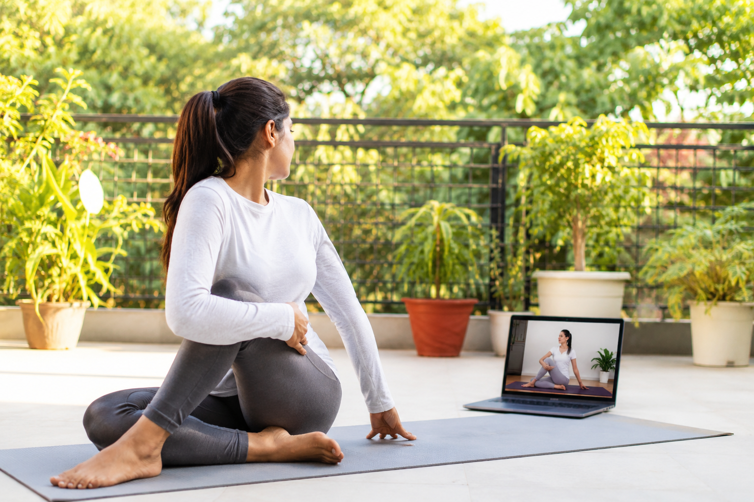 Hatha Yoga practice
